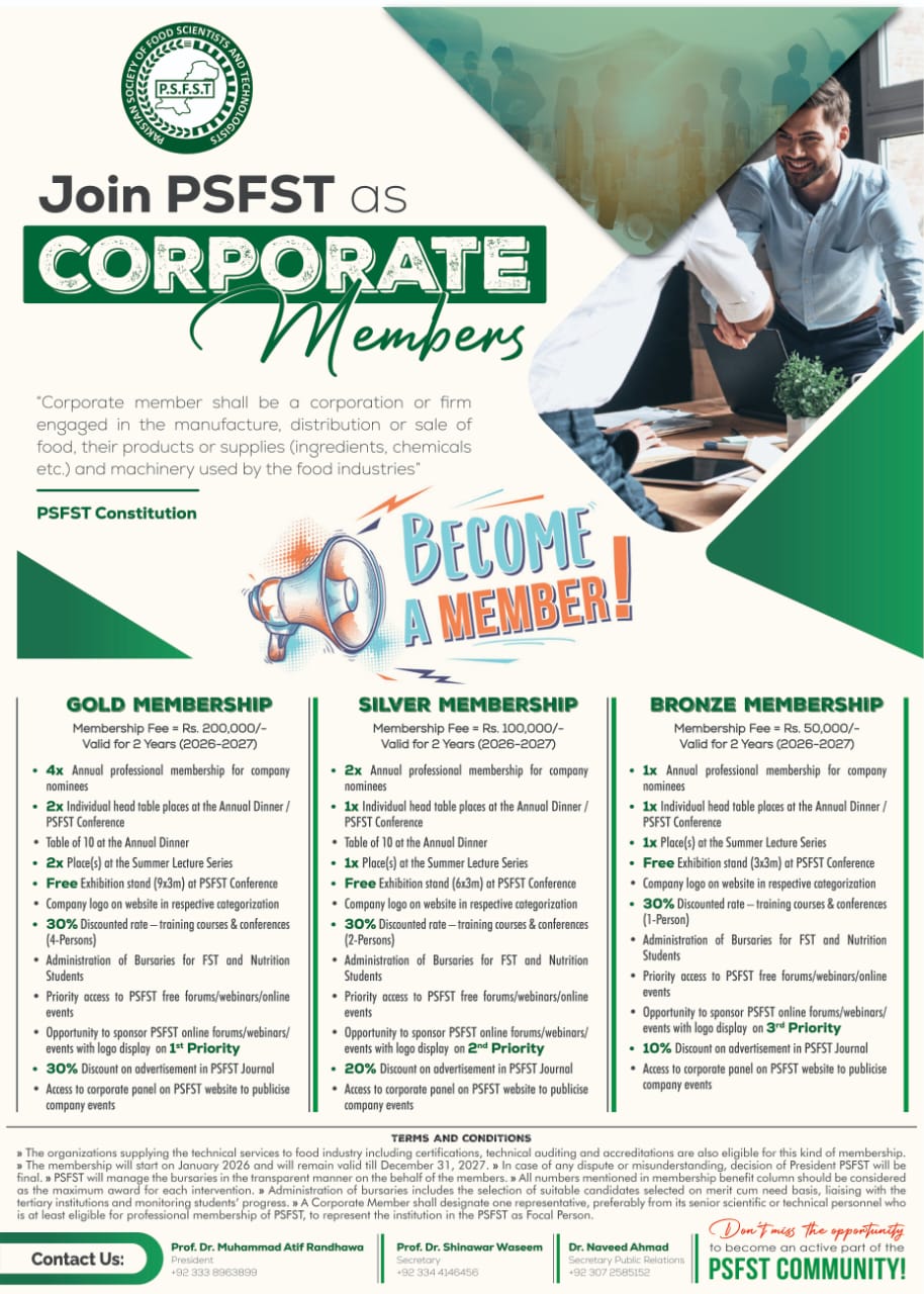 Join PSFST as CORPORATE MEMBERS